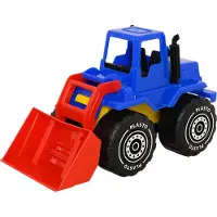 Tactic Frontlader 30 cm im Karton PLASTO blau-rot