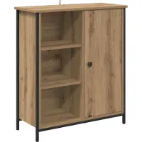 vidaXL Sideboard Artisan-Eiche 70 x 30 x 80 cm Holzwerkstoff