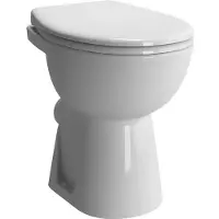 Vitra Stand-WC CONFORMA Tiefspüler, 355x485x460mm weiss
