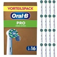 Oral-B Pro CrossAction 16er FFU Aufsteckbürsten