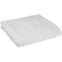 Ross Uni Handtücher Sensual Skin 9001 Zopfmuster Handtuch 50x100 cm | chrom - grau