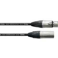 Cordial CXM 2,5 FM - 1x XLR female 3 pol, 1x XLR male 3 pol, 2,50m