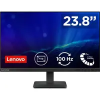Lenovo L24-4e Monitor, 60,5 cm (23.8"), 1920 x 1080 Pixel, Full HD, LCD, 6 ms, Schwarz