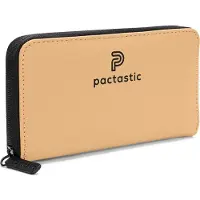 Pactastic Geldbörse Urban Collection Zip Around Wallet Beige