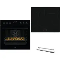 AEG Einbauherd-Set FXHS25B67 (OU5PE40AK + TX64ICOOCT), 60 cm, Schwarz, SaphirMat...