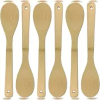 Joeji's Kitchen Küchenorganizer-Set Widerstandsfähiges elegantes leicht zu reinigendes Bambus Kochlöffelt