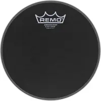 Remo Botschafter Black Wildleder Drumhead 8 "