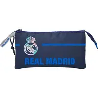 Real Madrid Federmäppchen 3 Fach Crest Etui