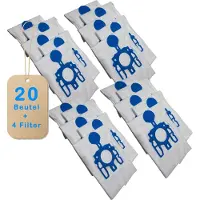 Hossi's Wholesale 20 Premium Staubsaugerbeutel kompatibel für S 2937