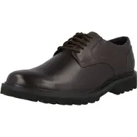Clarks Herren Berwick Schnürschuhe Brown Leather