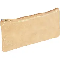 Clairefontaine 4x Céleste flach Schlampermäppchen 11x22 cm Disco gold 410017C