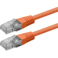 Roline Patchkabel Cat.6 (Class E), UTP, PoE, orange, 5 m