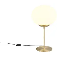 TRIO -Leuchten Tischleuchte FOMENTO DH 30x52 cm gold Tischlampe