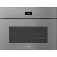 Miele DGC 7440 HCX Pro Griffloser Kompakt-Dampfbackofen 12099950, Graphitgrau
