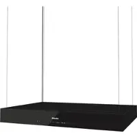 Miele DA 6708 D Aura Edition 6000 - Inselhaube mit 5 Jahre Garantie, Obsidianschwarz, 100 cm