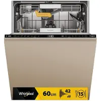 Whirlpool WH8IA115B2M3TUS0, Voll integriert, Standardgröße (60 cm), Schwarz, Berührung, 1,3 m, 1,55 m