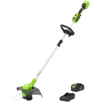 Greenworks 48V DVT Grass Trimmer & Edger 33cm inkl. 2Ah Battery