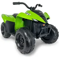 Injusa Kawasaki Kfx90 12v Quad Grün Kinder Grün One Size