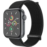 IMoshion Nylonarmband für Apple Watch | 38/40/41/42 mm - Schwarz