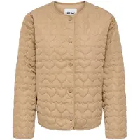 ONLY Übergangsjacke Heart 15366265 Beige Regular Fit