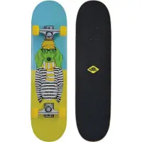 Schildkröt Funsports Skateboard Schildkröt Skateboard Kicker 31, Komplett-Board mit tollen Features für Einste