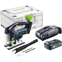 Festool PSBC 420 EB-Basic Akku Pendelstichsäge 18 V 120 mm Brushless + 1x Akku 4,0 Ah + Schnellladegerät + Systainer