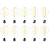 Modee Lighting E27 LED Filamentlampe A70 17W 2452lm 2700K Warmweiß 10 Stück