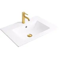 REA Einbauwaschbecken Dafne 75 Rectangle White