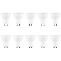 Modee Lighting GU10 LED Spot Lampe 4,5W 400lm 2700K Warmweiß 10 Stück