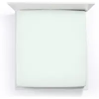Bella Donna Topper Spannbetttuch La Piccola 160x200 cm | pastellgrün - grün