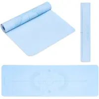 Spokey Yogamatte Mandala 0.4 cm, leichtblau
