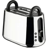 Alessi - Toru Toaster, schwarz, Edelstahl