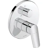 Duravit No. 1 Fertigmontageset UP-WA.-EHM, 2 Verb, Sicherheitskomb., ch