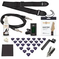 Gear4Music Geschenk-Komplettset für E-Gitarristen