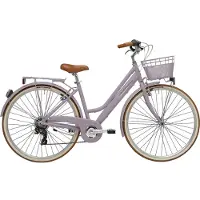Adriatica Cityfahrrad 28 Zoll RETRO Lady malve