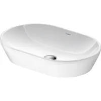 Duravit 2372600070 Aufsatzbecken D-Neo 600mm, oval weiß,
