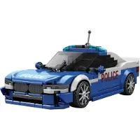 ReoBrix 667 Polizei Auto Klemmbaustein Set 313 Teile ab 14