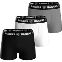 NFL Herren Boxershorts, 3er Pack - Teams, Boxers, Football, Logo, Baumwollmischung