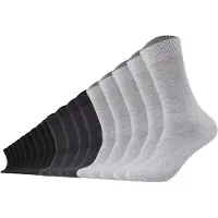 Camano Unisex Socken 18er Pack - Comfort Socks, einfarbig