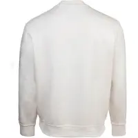 Armani Exchange für Herren. XM000368AF10818U0009 Weißes besticktes Sweatshirt (S), Lässig, Baumwolle