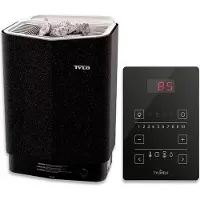 Tylö Saunaofen Sense Combi Pure Black | 10,5 kW