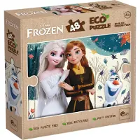 Liscianigiochi Lisciani - Puzzle DISNEY SCHNEEKÖNIGIN - 48 Teile Doppelseitiges Puzzle für Kind
