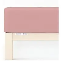 Schlafgut Spannbettlaken "CASUAL u.a. in Gr. 90x200, 140x200 oder 180x200 cm, 100% Baumwolle", Bettlaken für Matratzen bis 25 cm Höhe, zuverlässig, langlebig, weich