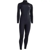 iON Amaze Amp 4/3 Neopren-anzug Mit Langen Ärmeln Und Reißverschluss Am Rücken Für Damen Schwarz S Schwarz S