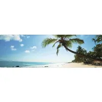 MySPOTTI Badrückwand aqua Beach 140x45 cm