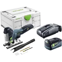 Festool PSC 420 EB-Basic Akku Pendelstichsäge 18 V 120 mm Brushless + 1x Akku 5,0 Ah + Schnellladegerät + Systainer