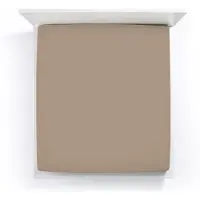 Bella Donna Topper Spannbetttuch La Piccola 90x200 cm | muskat - braun