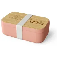 Lavida Brotdose für Dich 19 x 12 x 7 cm Nimm Dir Zeit für Dich (Blüte)