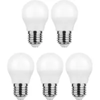 Modee Lighting E27 LED-Lampe P45 7W 700lm 2700K warmweiß 5 Stück