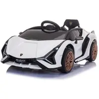 TPFLiving TPFLivingElektro-Kinderauto Lamborghini Sian weiß